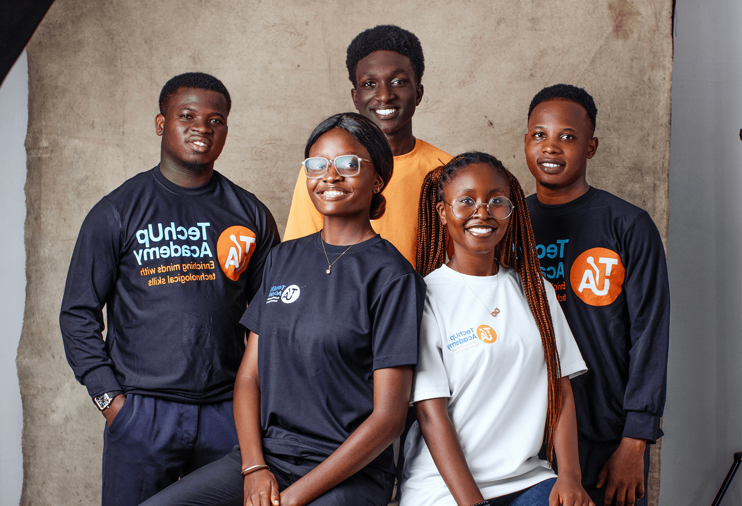 TechUp Academy bootcamp students